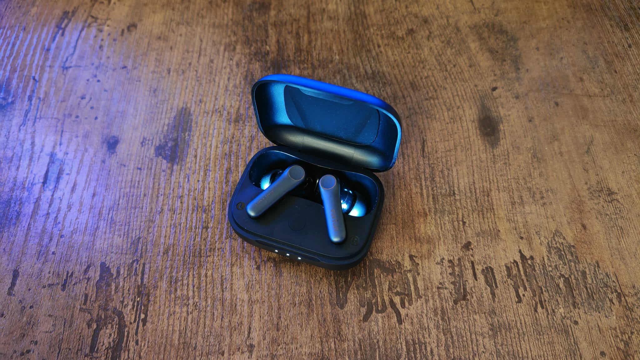 The EarFun Air Pro 4 in their case