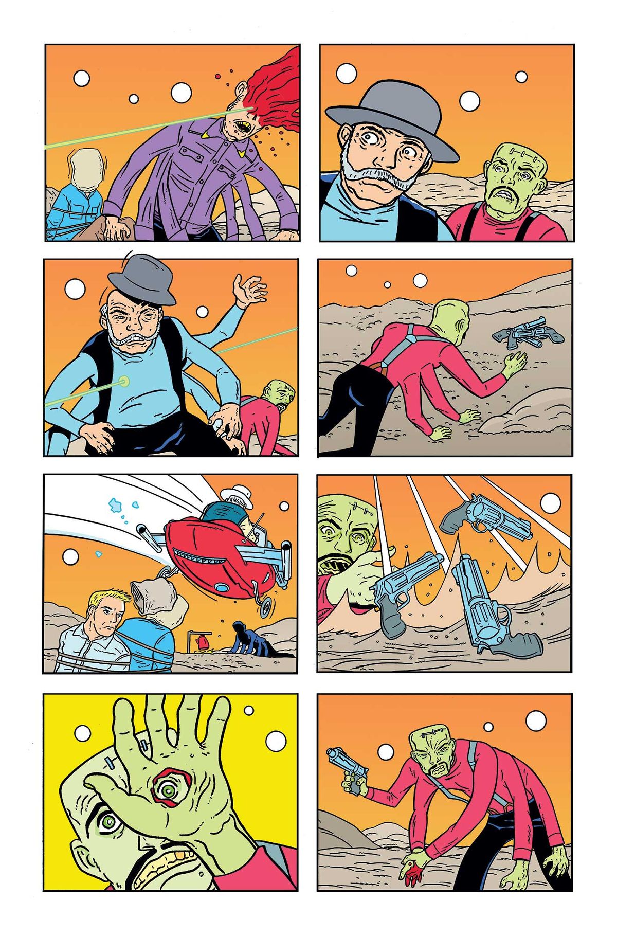 Art from The Man From Maybe #1