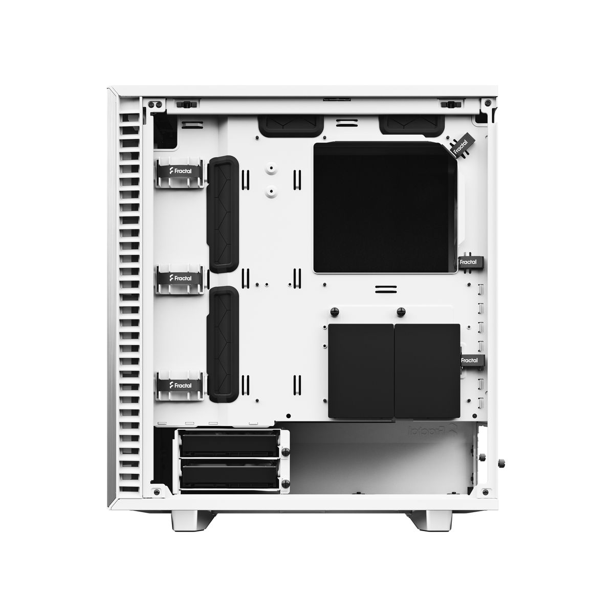 Fractal Design's White, No-Glass Define 7 Compact is a Minimalists