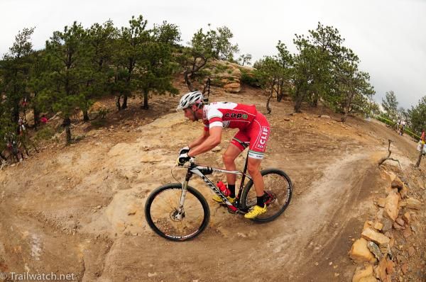 Troy Wells (Cliff Bar) riding to a 13th place finish