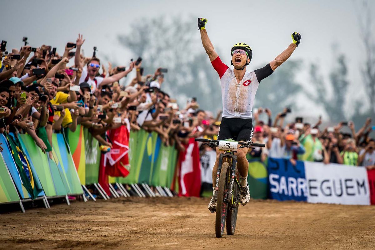 Nino Schurter, Olympic Champion, FINALLY