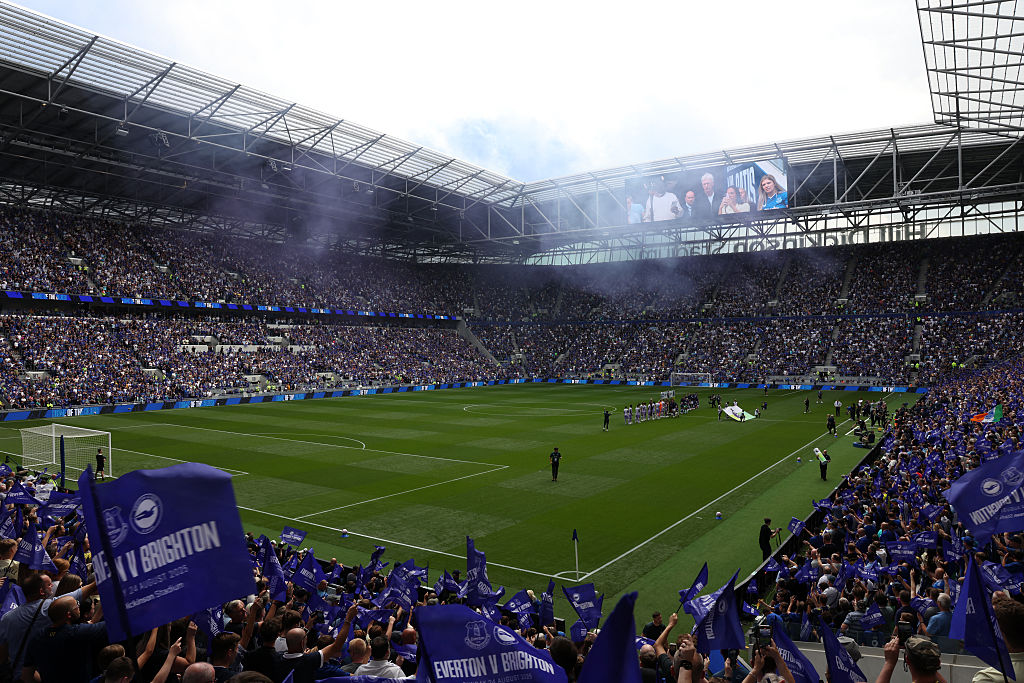 Hill Dickinson Stadium, Everton vs Brighton Sunday 24 August 2025