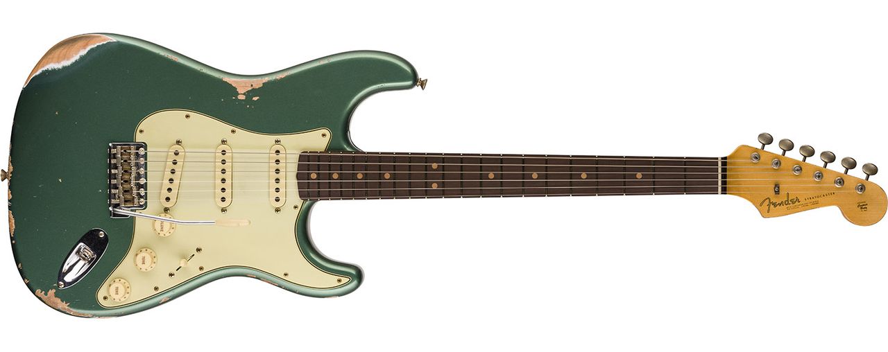 Fender Custom Limited Edition 1964 L-Series Stratocaster Aged Sage Metallic Green