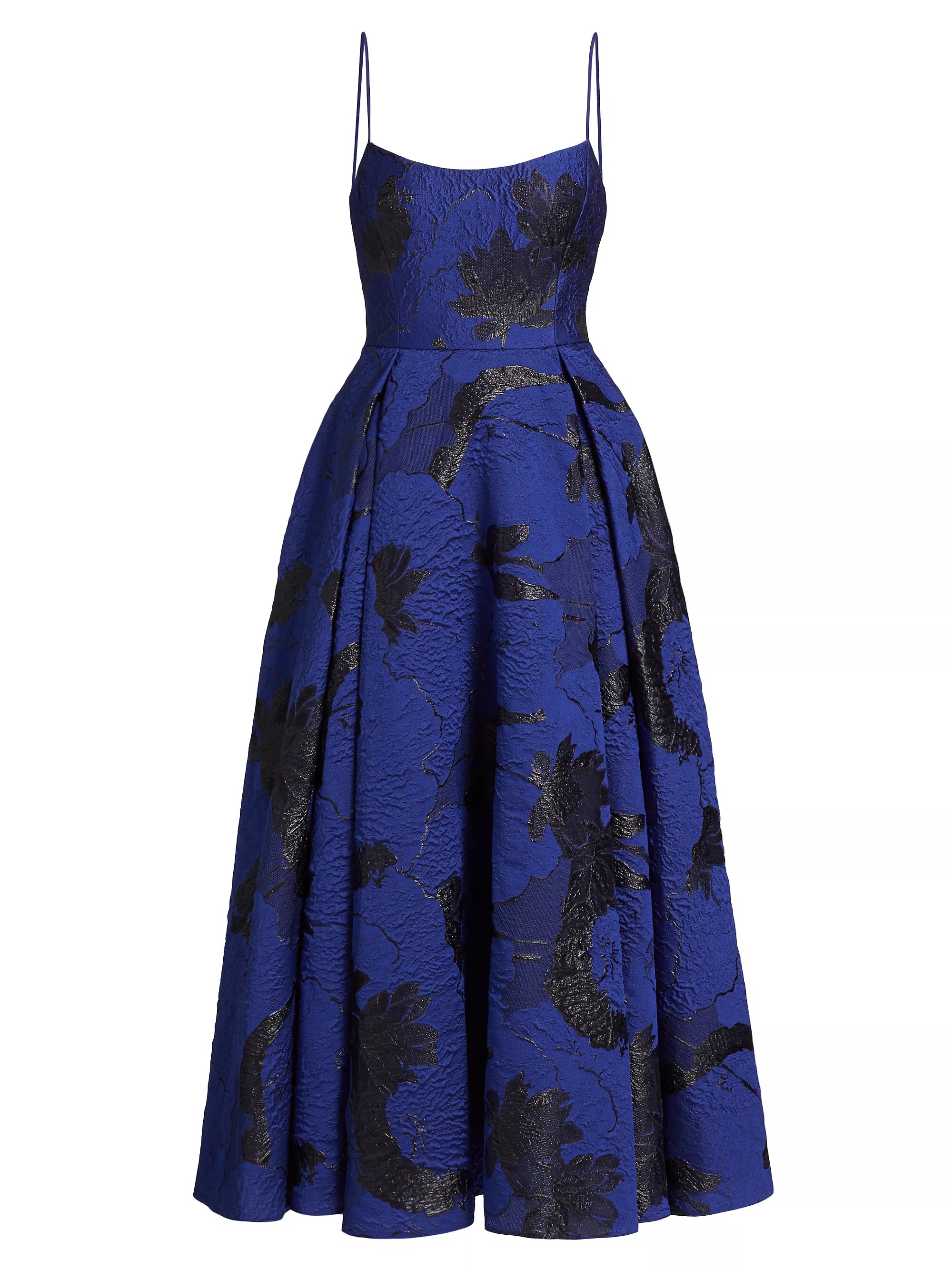 Nicolette Floral Jacquard Maxi Dress