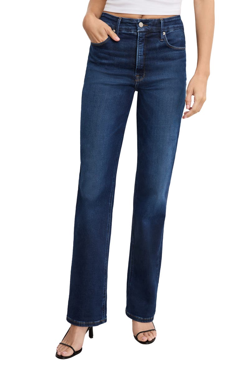 Soft-Tech Straight Leg Jeans