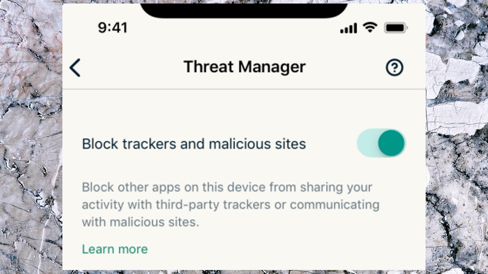 ExpressVPN's Threat Manager setting