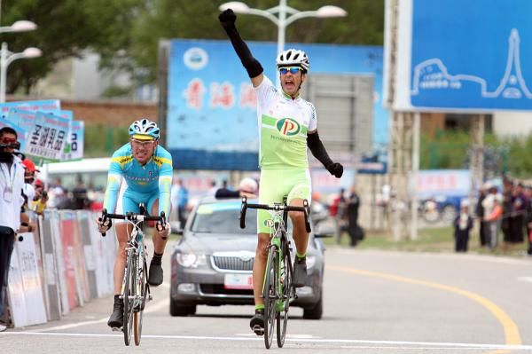 Gregor Gazvoda (Perutnina Ptuj) bests Dmitry Gruzdev
