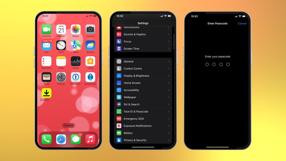 comment installer face id sur iphone