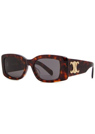 Rectangle-Frame Sunglasses