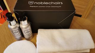 Epic Series real leather chair from Noblechairs premium leather cleaning kit