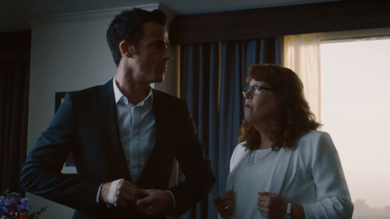 Scene from a crazy dream sequence in The Leftovers