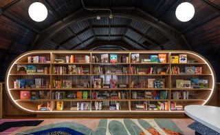 Children’s Library at Concourse House is full of fun and curves