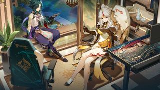 The Secretlab Genshin Impact collection.