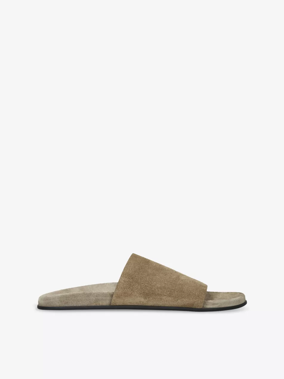 Hugh Suede Slides