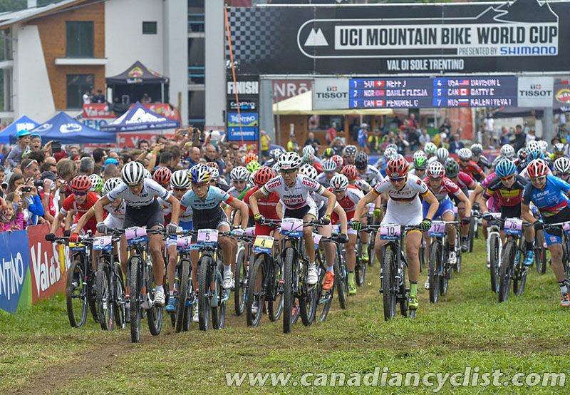 The women start
