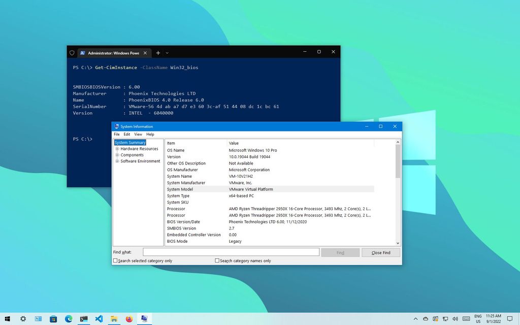 how to find your pc's model number on windows 10