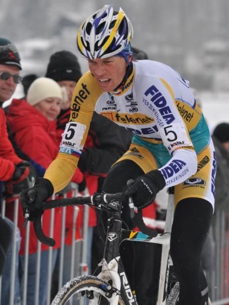 Petr Dlask (Telenet Fidea) on his way to silver in the Czech championships.