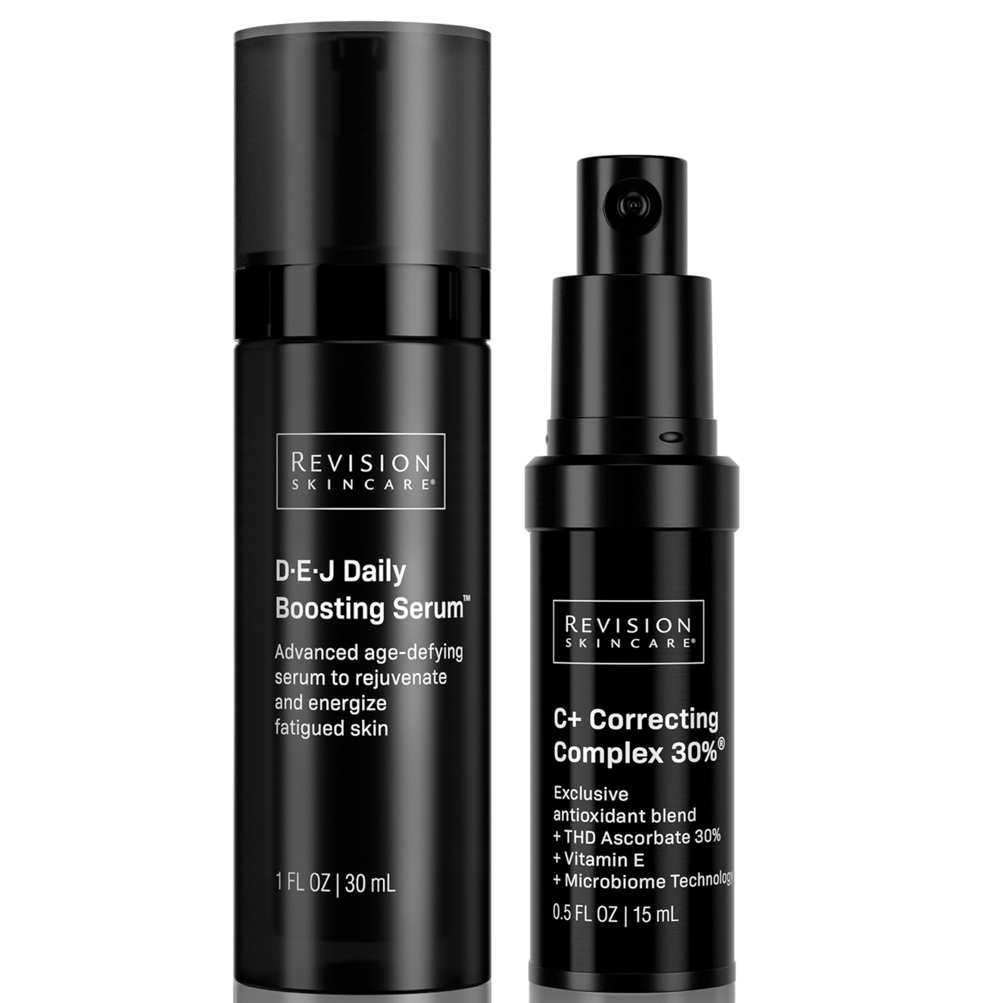 Revision Skincare Dej Daily Boosting Serum &amp;amp; Travel Size C+ Correcting Complex 30%