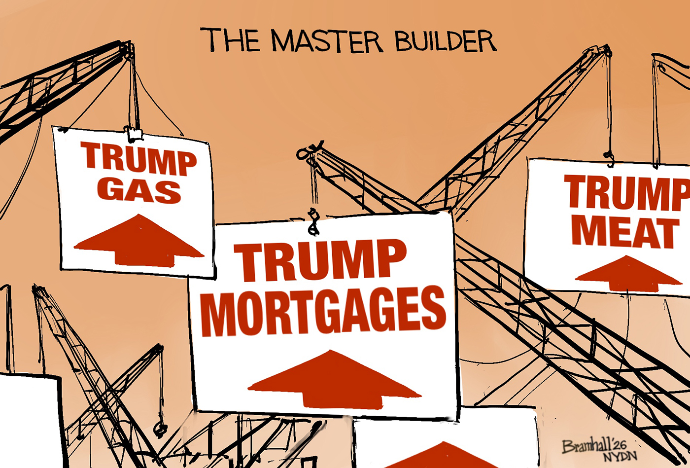 Political cartoon