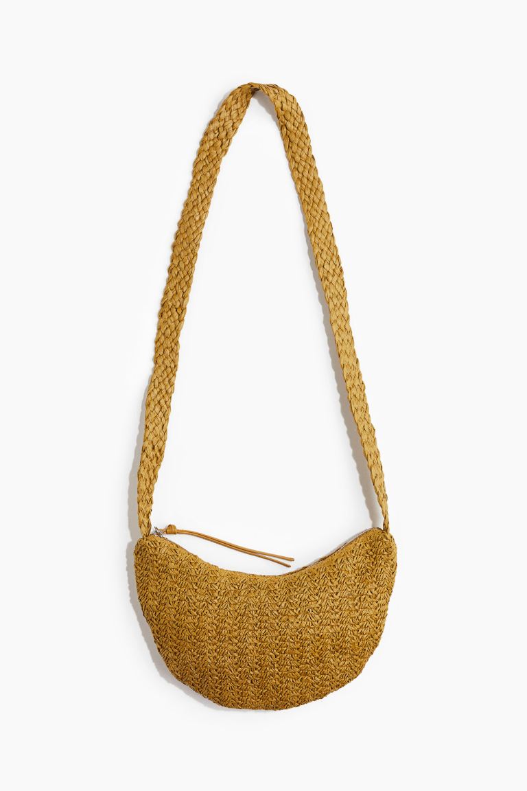 Straw Crossbody Bag