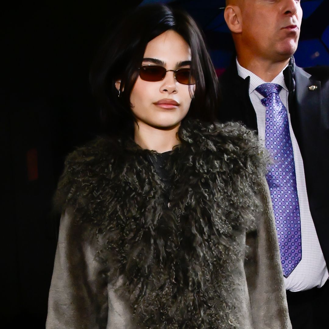 Ariana Greenblatt was spotted in NYC wearing the rising Penny Lane coat trend