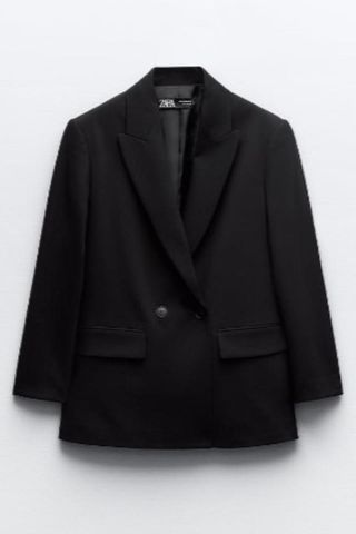 ZARA Oversized black blazer 