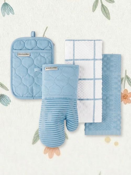 Kitchenaid Oven Glove and Tea Towel set