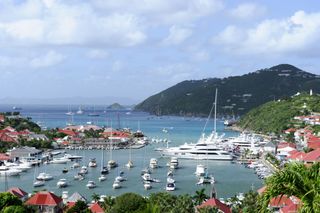 places celebs vacation St. Barts, French West Indies