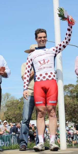 Rhys Pollock (Drapac) walked away with the KOM jersey