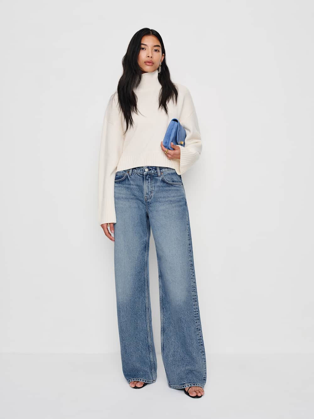 Cary Low Rise Slouchy Wide Leg Jeans