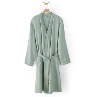 La Redoute Cotton Muslin kimono bathrobe