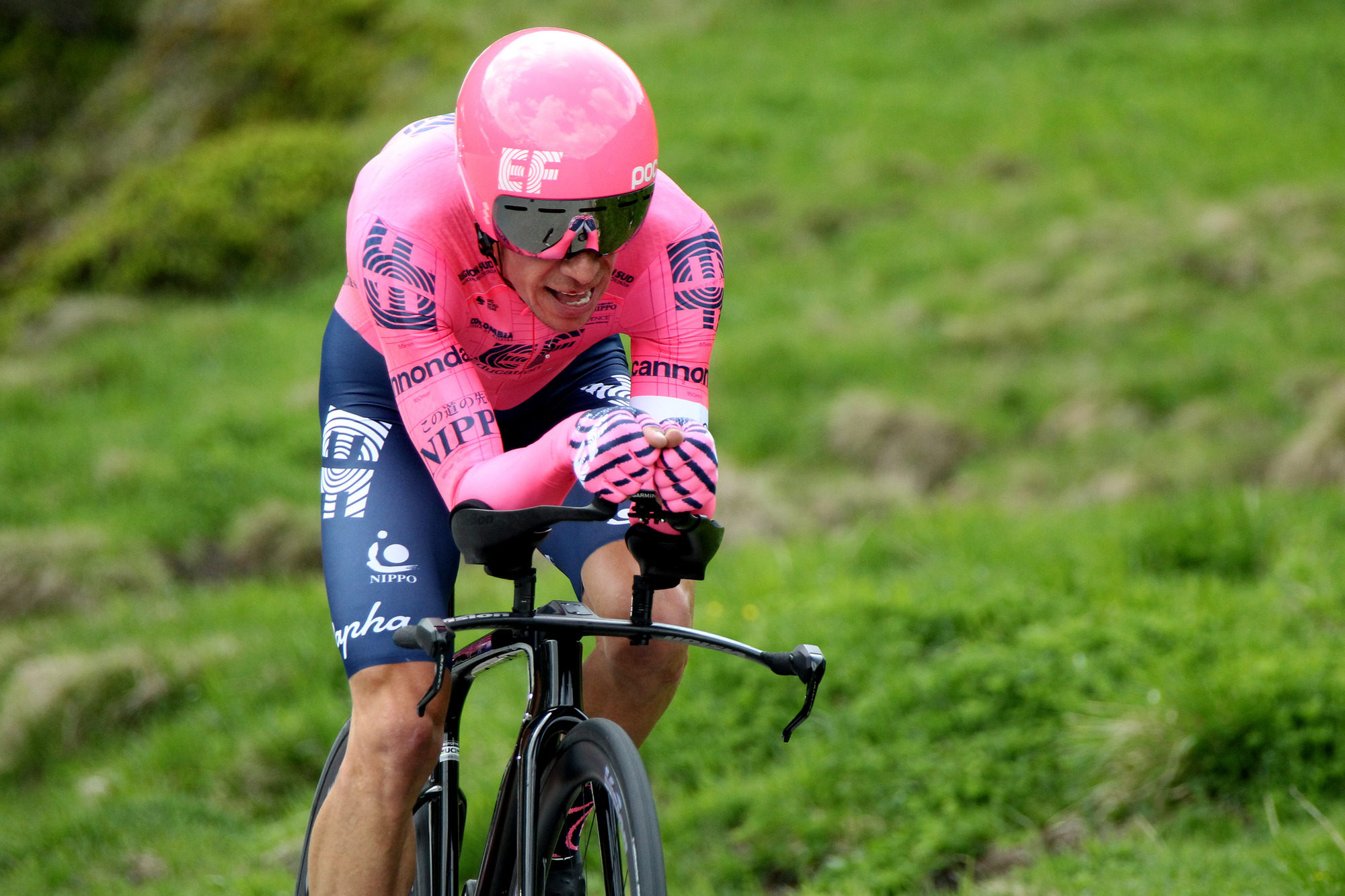 Rigoberto Uran (EF Education-Nippo) in the Tour de Suisse time trial