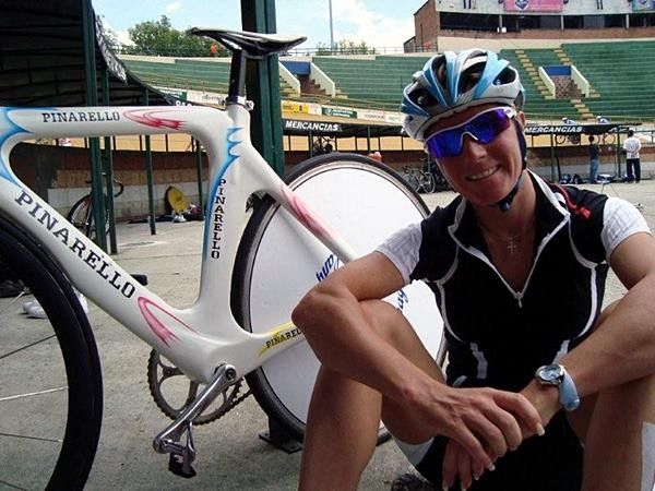 The organisers provided me a nice Pinarello and who couldn't smile then?