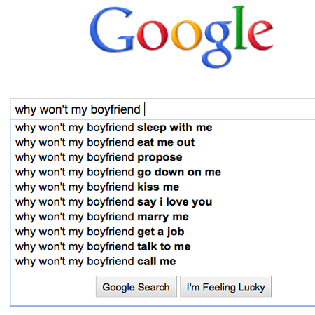 Google search engine screenshot