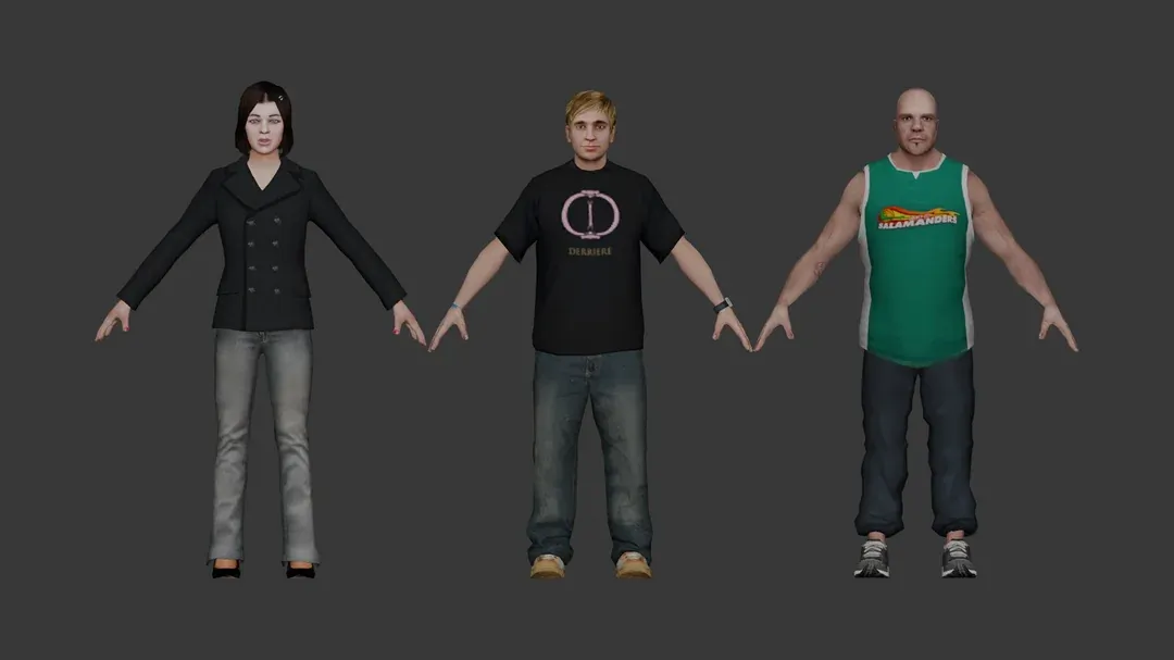 Leaked assets from beta build of GTA IV extracted from an Xbox 360 devkit