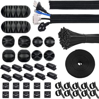 Moseem Cable Management Kit 142Pcs