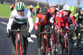 Nico Roche with Richie Porte (BMC)