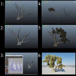 maya tree model