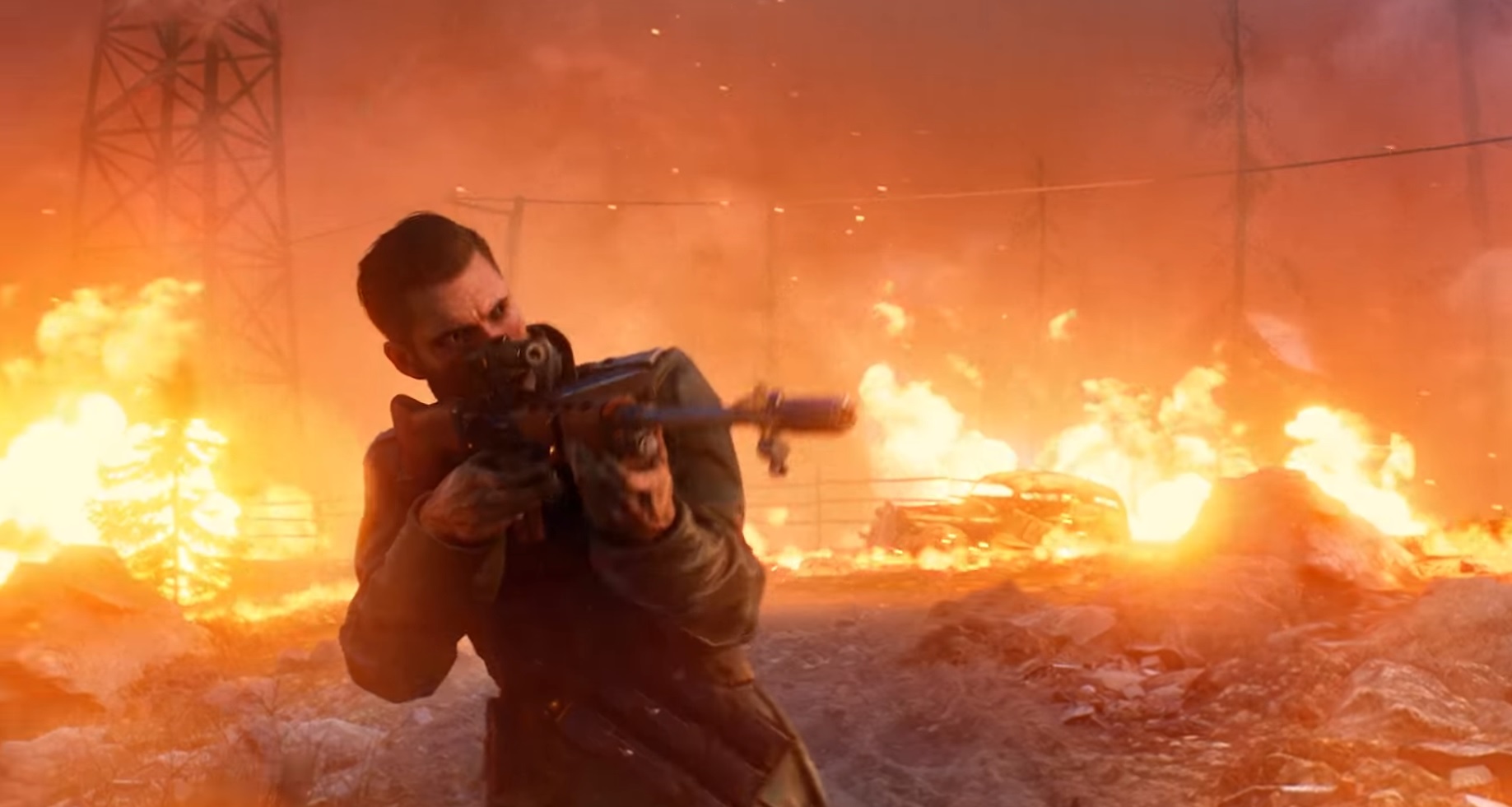 Battlefield V  64-player Battle Royale mode named as Firestorm