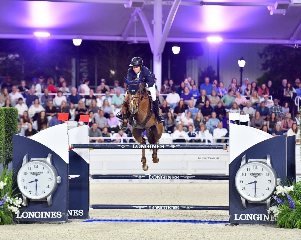 Showjumping news: Cian O'Connor and Bentley De Sury winning the World Cup of Ocala.