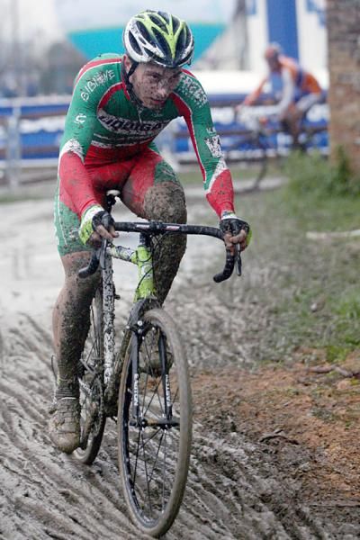 Italian champion Enrico Franzoi (Liquigas)