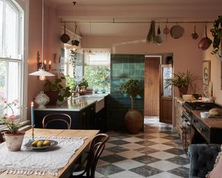 deVOL kitchen with old world feel