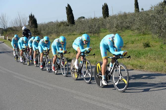 Astana finished well down the classification