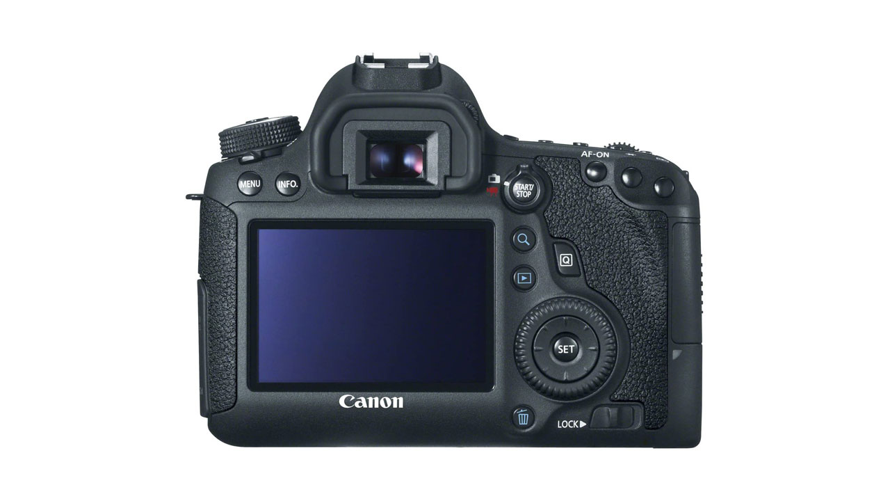 Canon EOS 6D Review: image shows rear of Canon EOS 6D