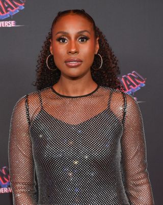 Issa Rae attends "Spider-Man: Across The Spider-Verse" Screening Hosted by Halo & 2 Chainz at Regal Atlantic Station on June 1, 2023 in Atlanta, Georgia.