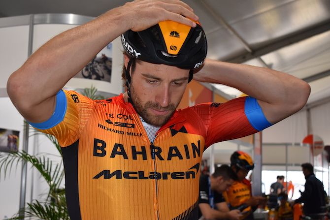 Marco Haller is excited to have joined Bahrain McLaren for 2020 following eight seasons at Katusha