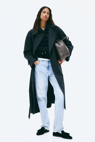 Double-Breasted Trench Coat