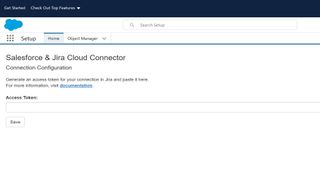 Setting up API access for Jira in Salesforce.