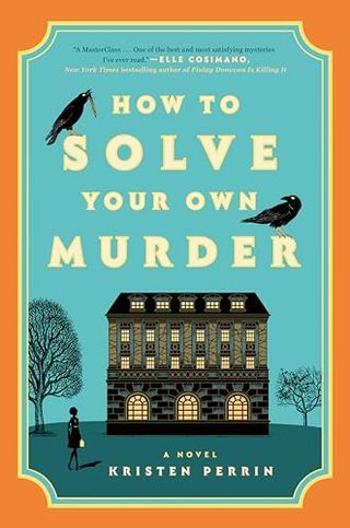 How to Solve Your Own Murder book cover with a big british estate and crows