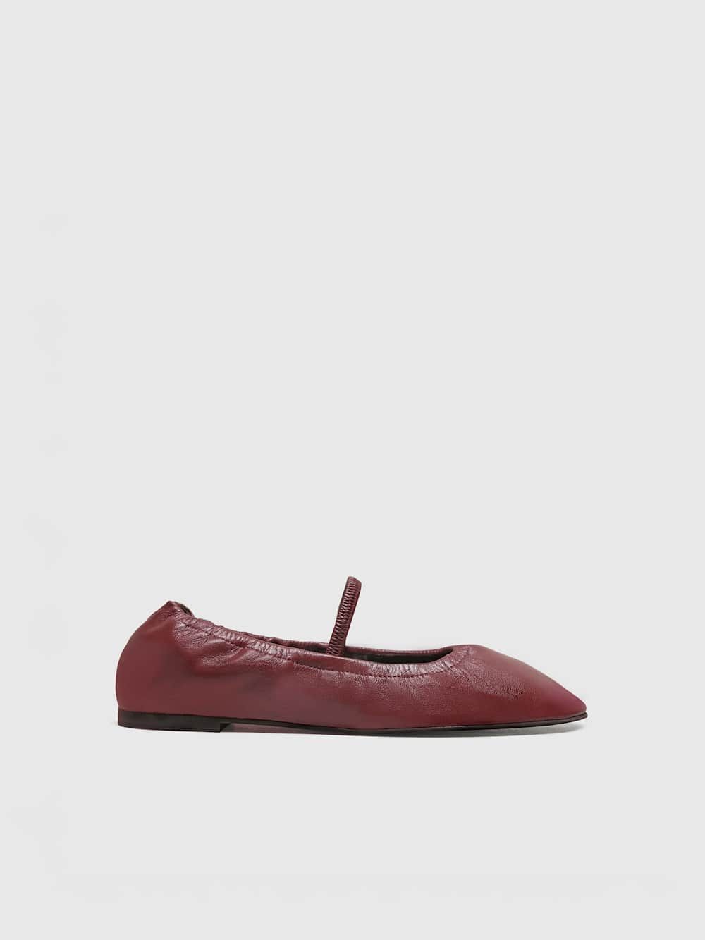 Buffy Ruched Ballet Flat